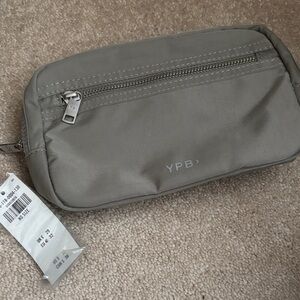 Gray crossbody Bag
